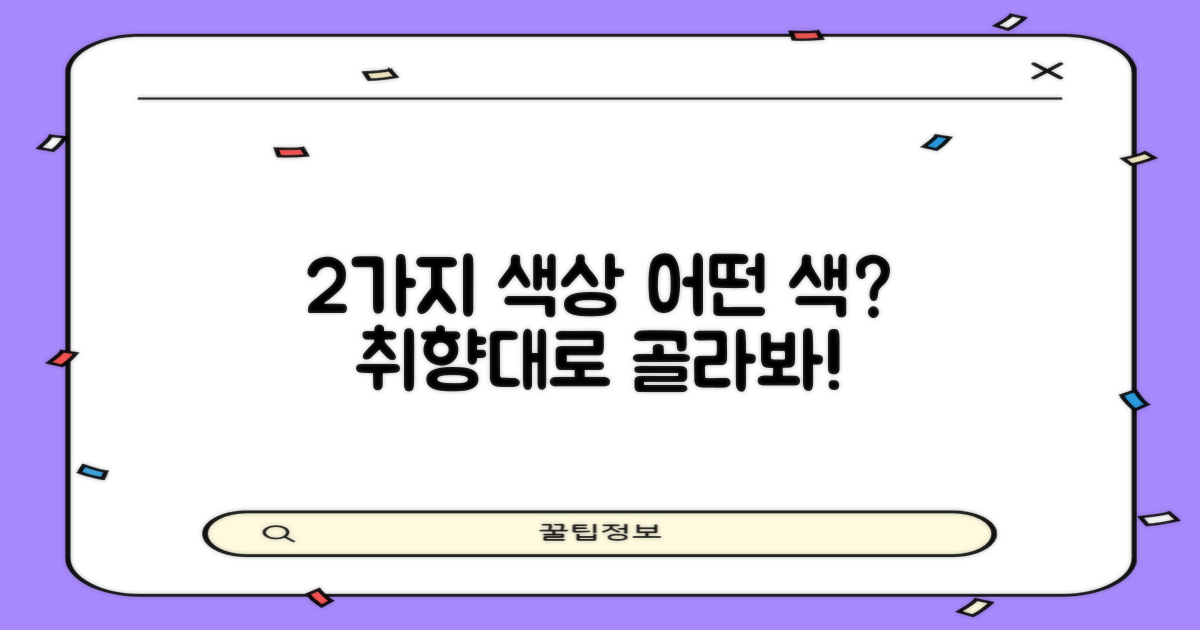 2가지 색상 옵션