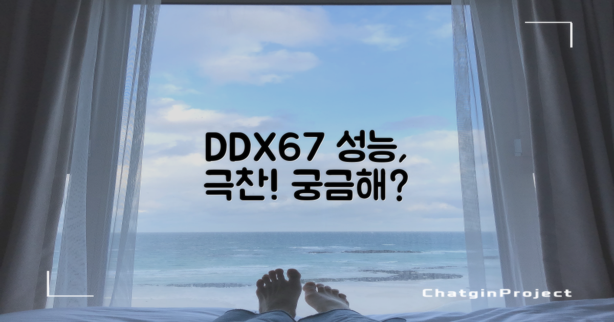 DDX67, 성능은 어떨까?