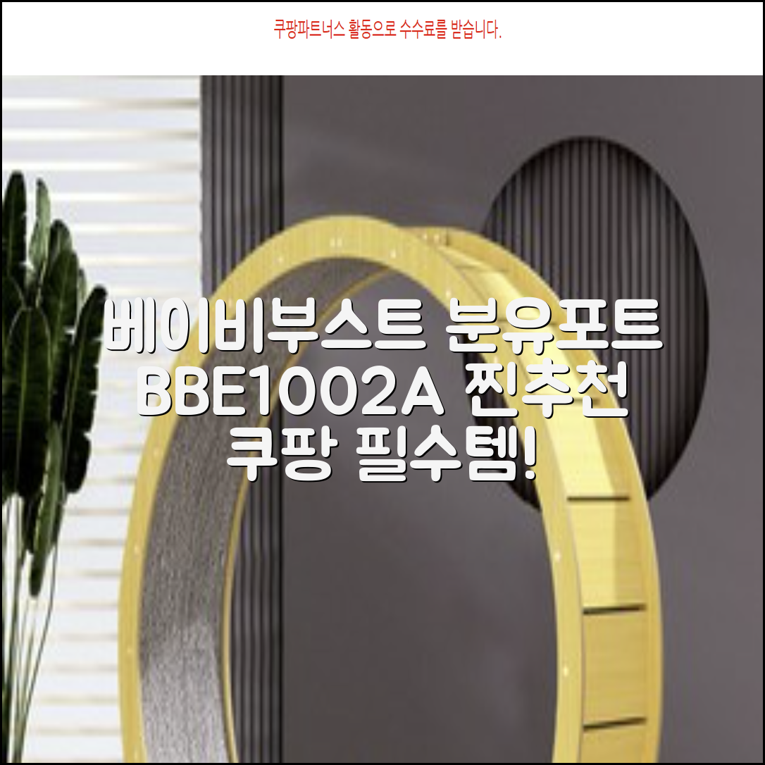 베이비부스트 이지 분유포트, BBE1002A 추천 리뷰