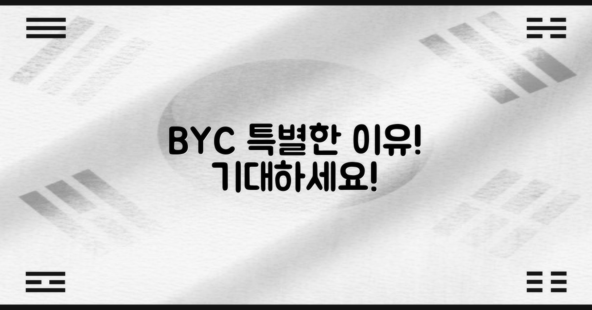 BYC, 무엇이 특별할까?