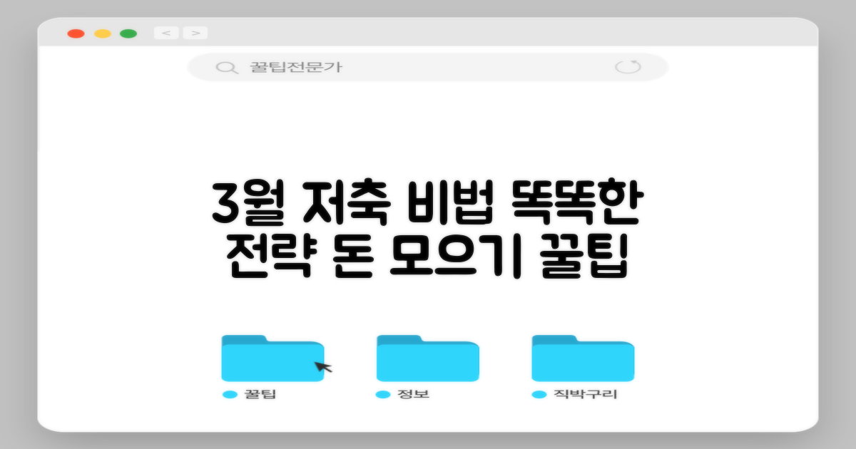 24년 3월, 똑똑한 저축 전략