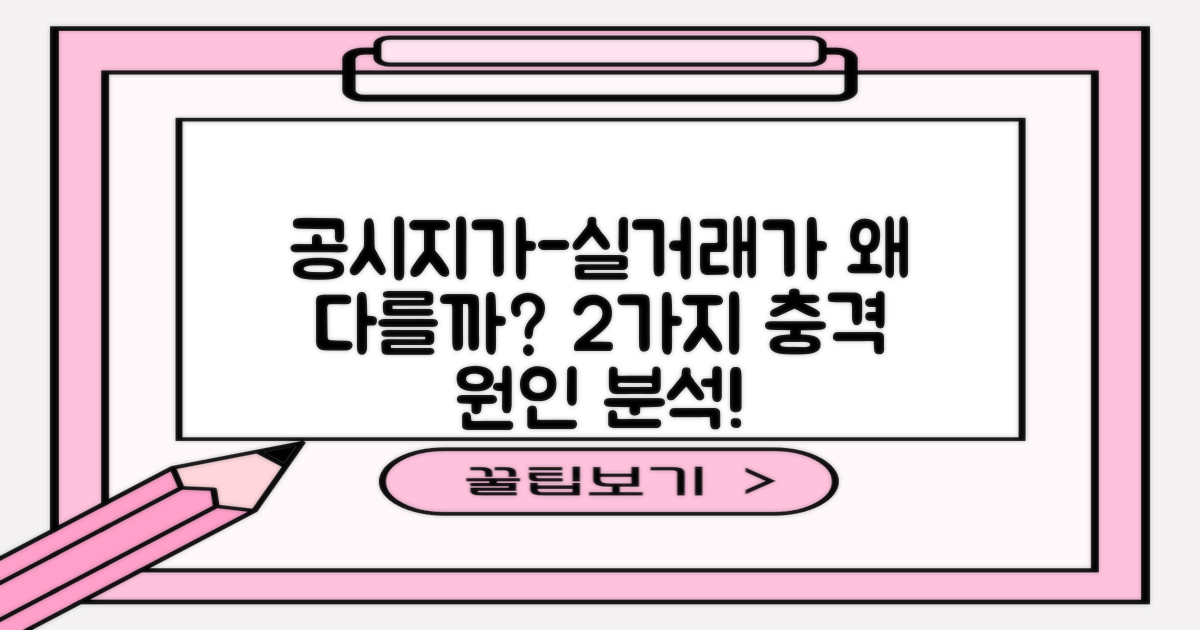 공시지가, 실거래가와 다른 이유? 2가지 주요 원인 분석