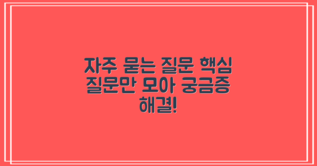 자주 묻는 질문