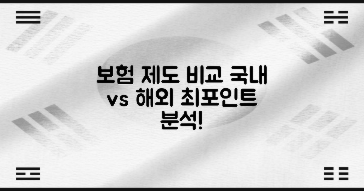 국내외 보험 제도 비교