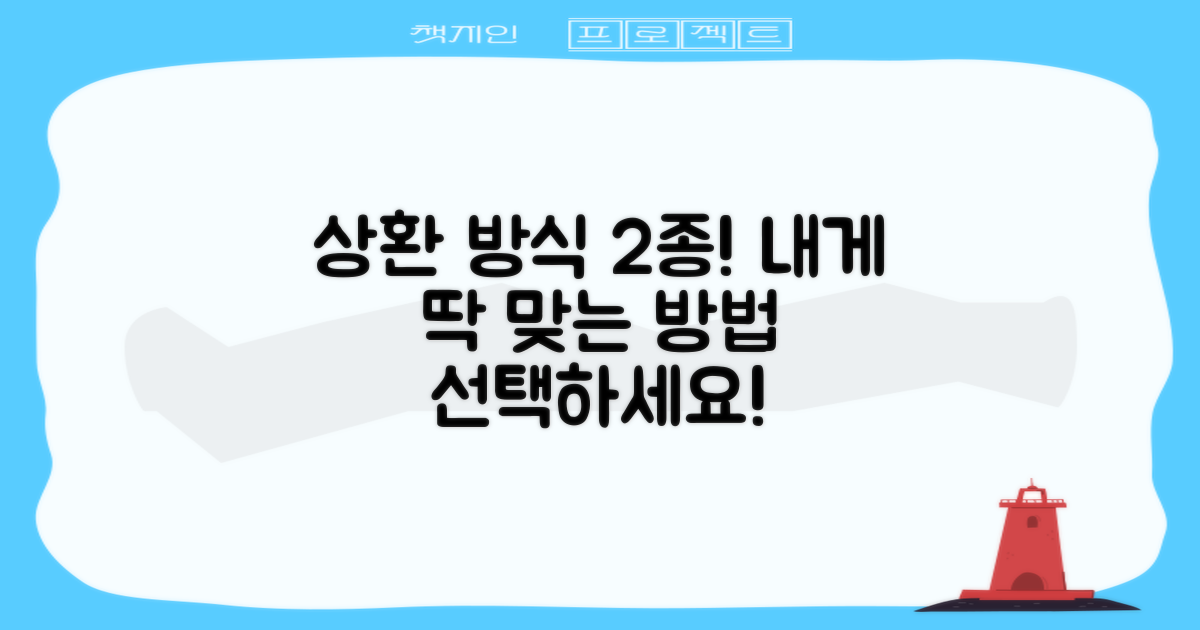 2가지 상환 방식 종류